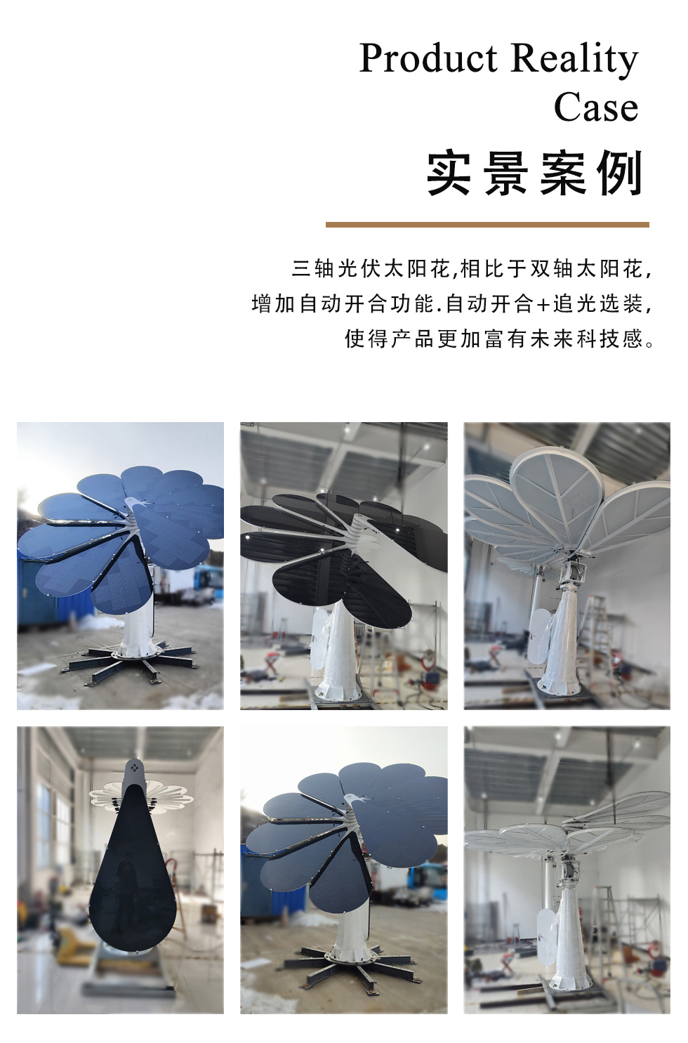 三轴光伏太阳花 - 细节图 7