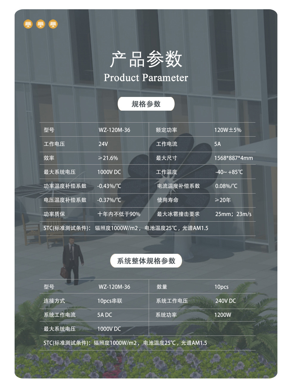 三轴光伏太阳花 - 细节图 9