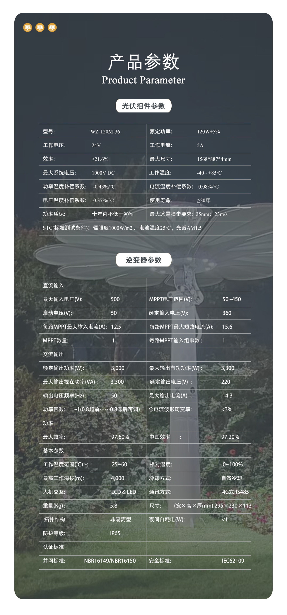 双轴光伏太阳花 - 细节图 11