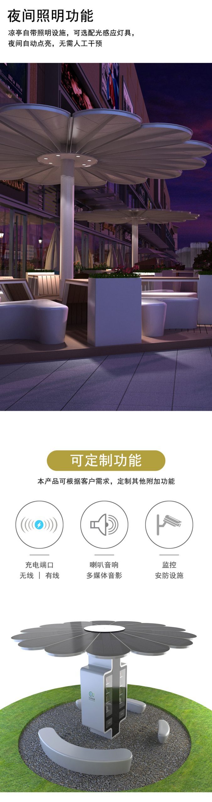 光伏凉亭 - 细节图 3