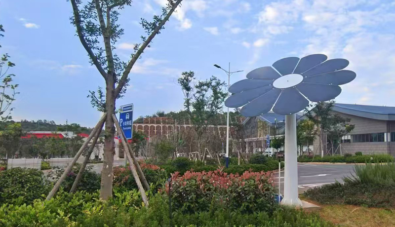 双轴光伏太阳花（1200W）—湖北宜昌