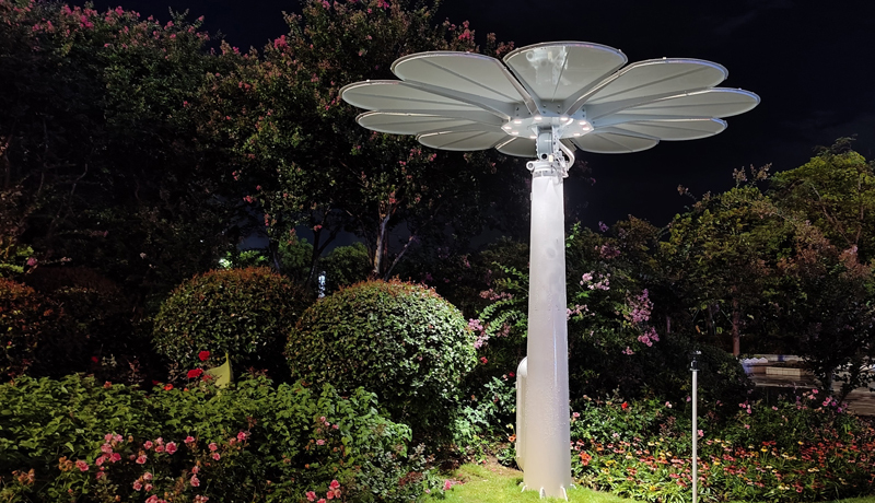 双轴光伏太阳花（1200W）—广东深圳