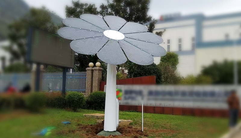 双轴光伏太阳花（1200W）—贵州贵阳